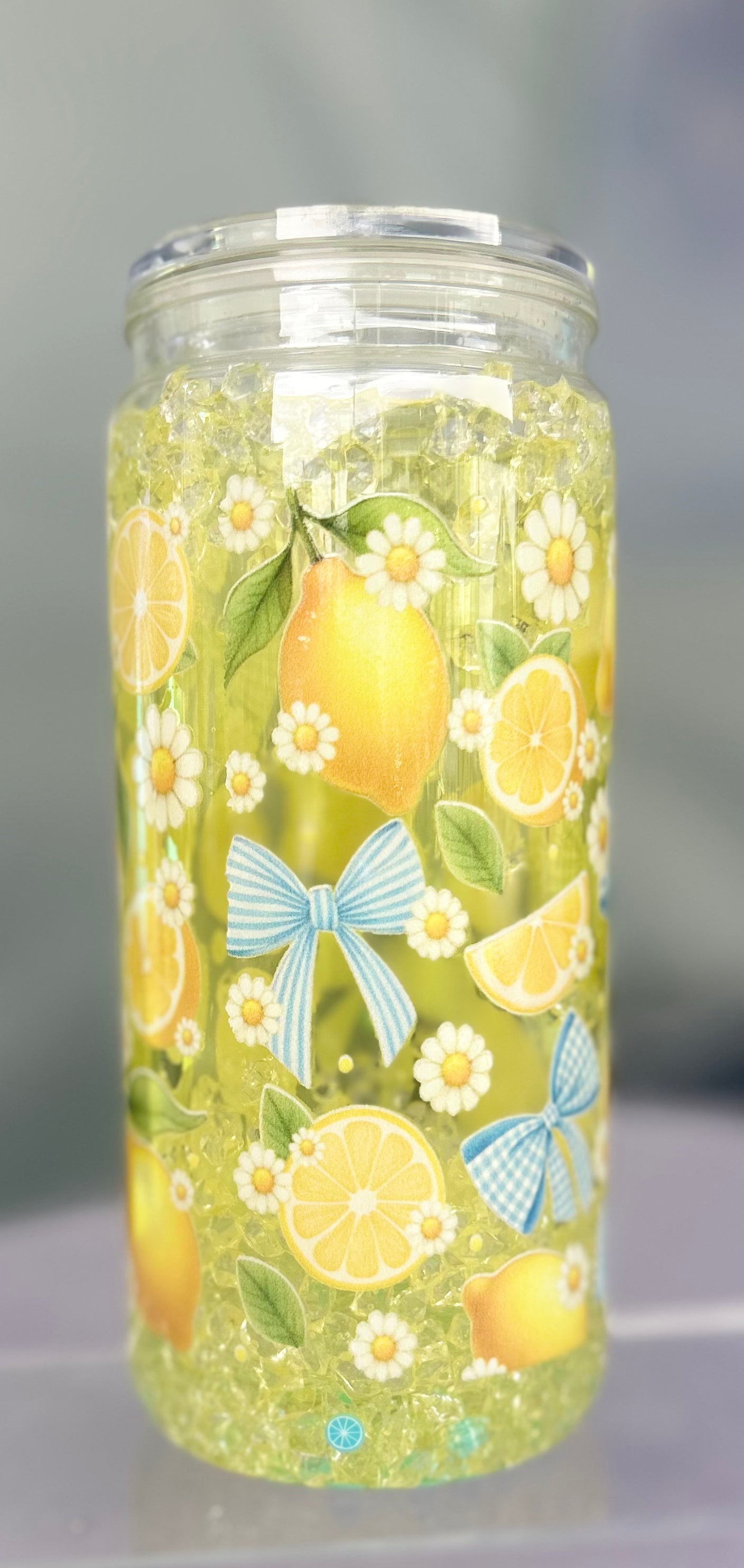 Lemons & Bows ~ 20oz Acrylic