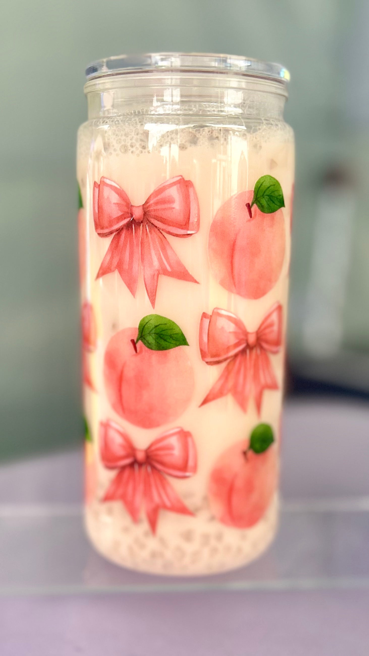 Peaches & Cream ~ 20oz Acrylic